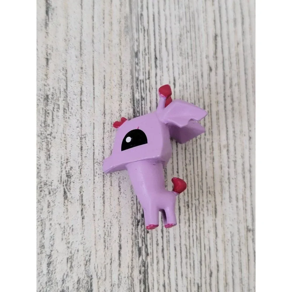 Mini pink purple giraffe‎ Safari animal zoo toy figure